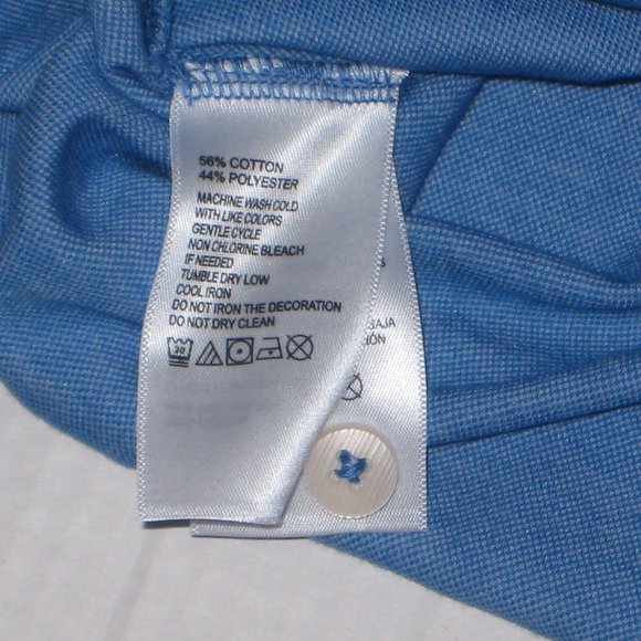 Tommy Bahama Mens Short Sleeve Polo T-Shirt Blue Sz M - Picture 5 of 7